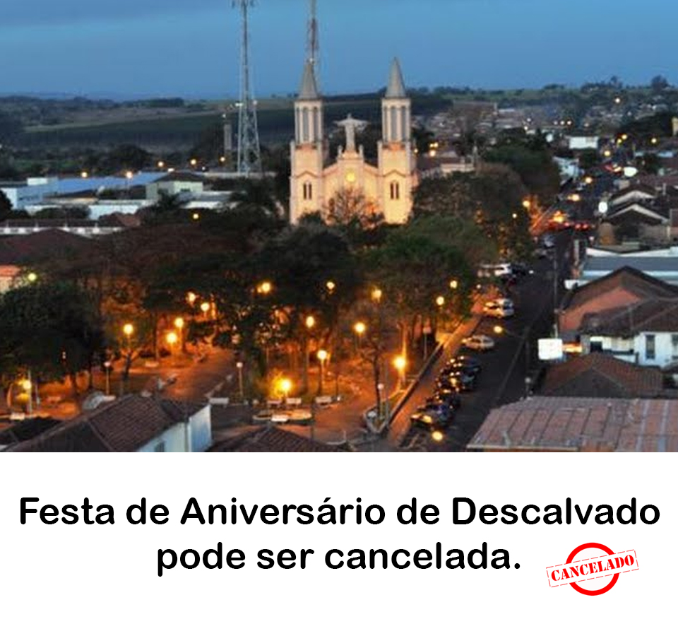 Becão e Luiz Carlos analisam a possibilidade de não realizar a tradicional Festa de Aniversário de Descalvado em razão da situação emergencial na área da saúde