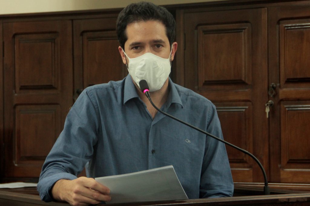 Luisinho sugere campanha de conscientização para prevenir Covid-19