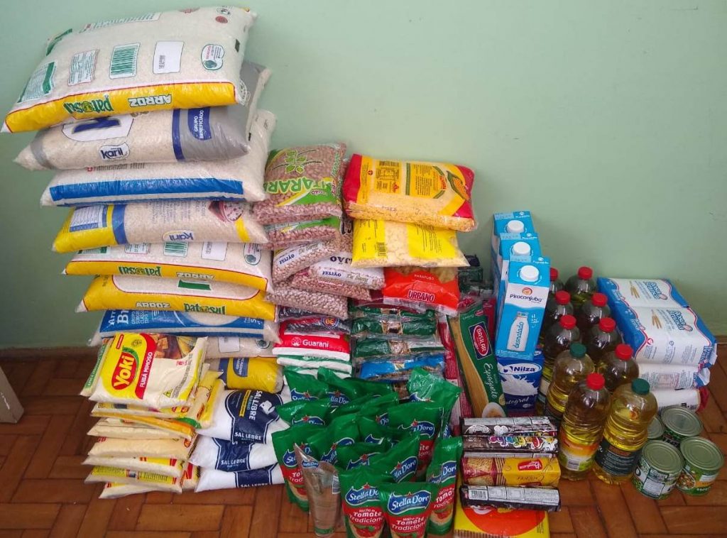 Novas ações de solidariedade destinam alimentos ao Fundo Social do Município