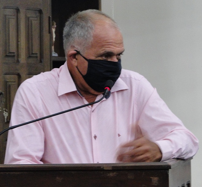 Argeu Reschini pede melhorias na ‘Pio XII’