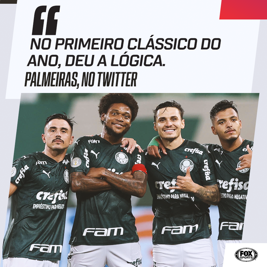Palmeiras joga muito, atropela o Corinthians e ganha força na briga pelo título brasileiro