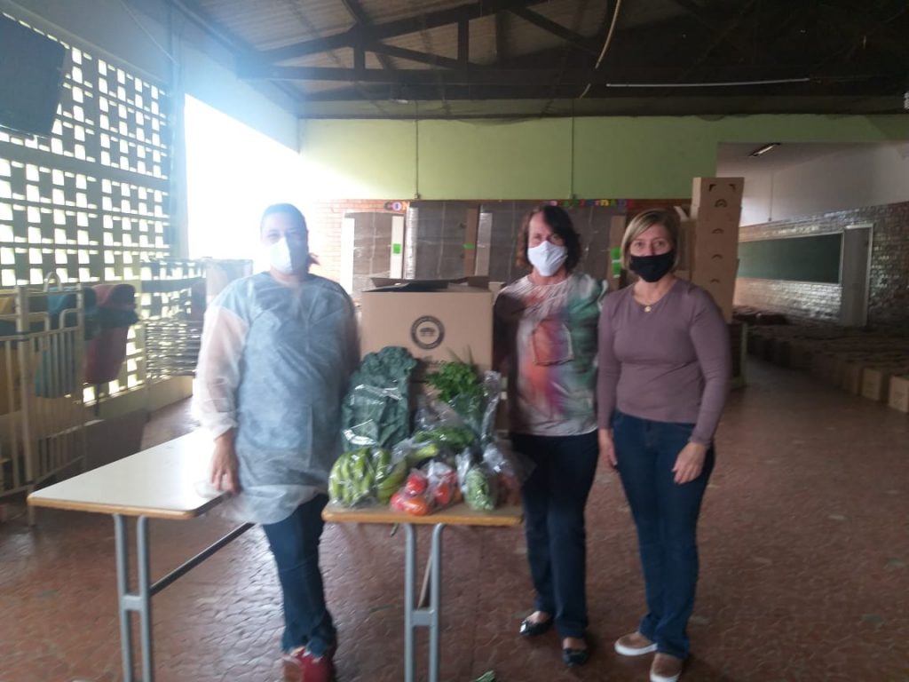 Primeira entrega de alimentos do ‘Projeto Cesta Verde’ aconteceu na ultima terça-feira