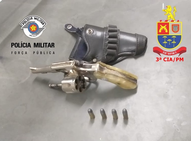 Região: Prisão em Flagrante por Porte Ilegal de Arma de Fogo