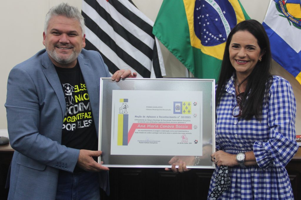 Aninha Canova é homenageada pela Câmara Municipal