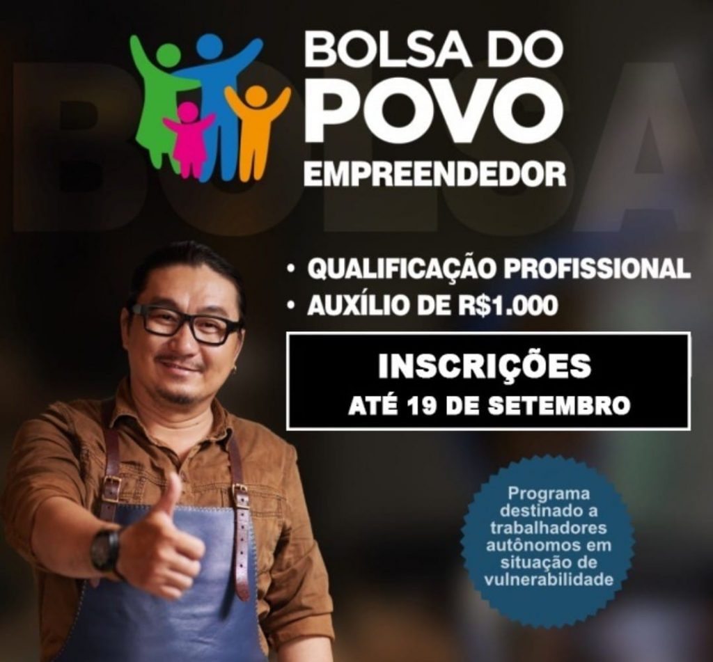Bolsa do Povo SP Empreendedor: Auxílio de R$ 1.000 tem inscrições abertas
