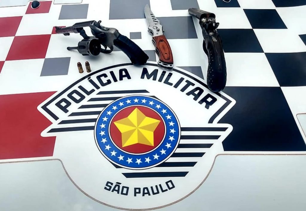 Descalvado:Roubo, Localização de Veículos Roubados e Apreensão de Armas de Fogo