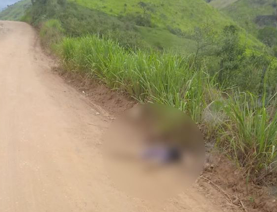 REGIÃO: Corpo de homem é encontrado em estrada com marcas de tiros