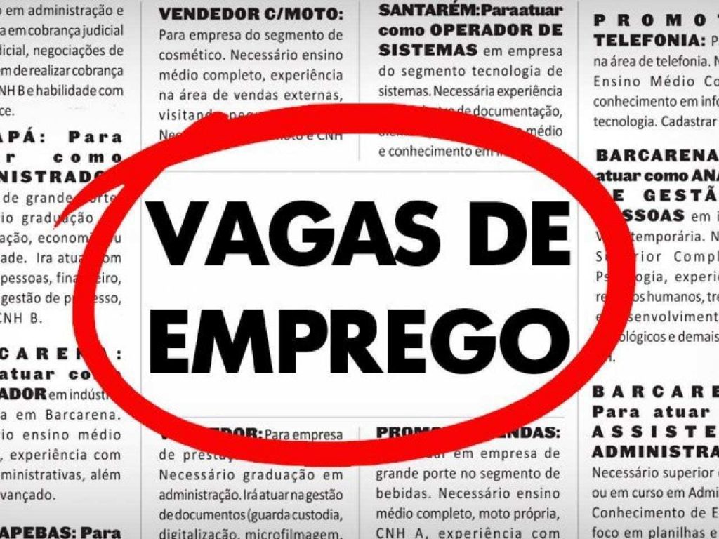 Caseiro, Tratorista e Professor de Psicologia estão entre as vagas em Descalvado
