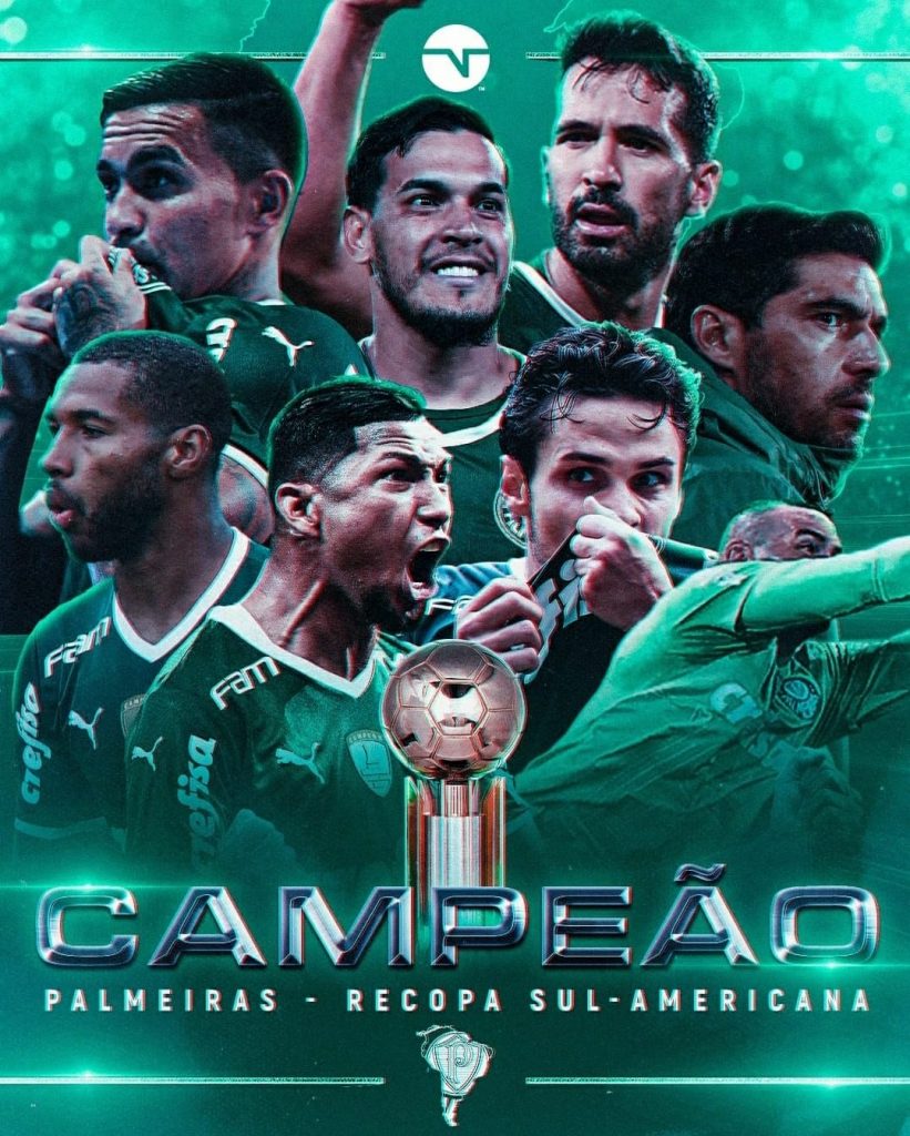 É CAMPEÃO. PALMEIRAS VENCE O ATHLETICO-PR E SE CONSAGRA CAMPEÃO DA RECOPA SUL - AMERICANA