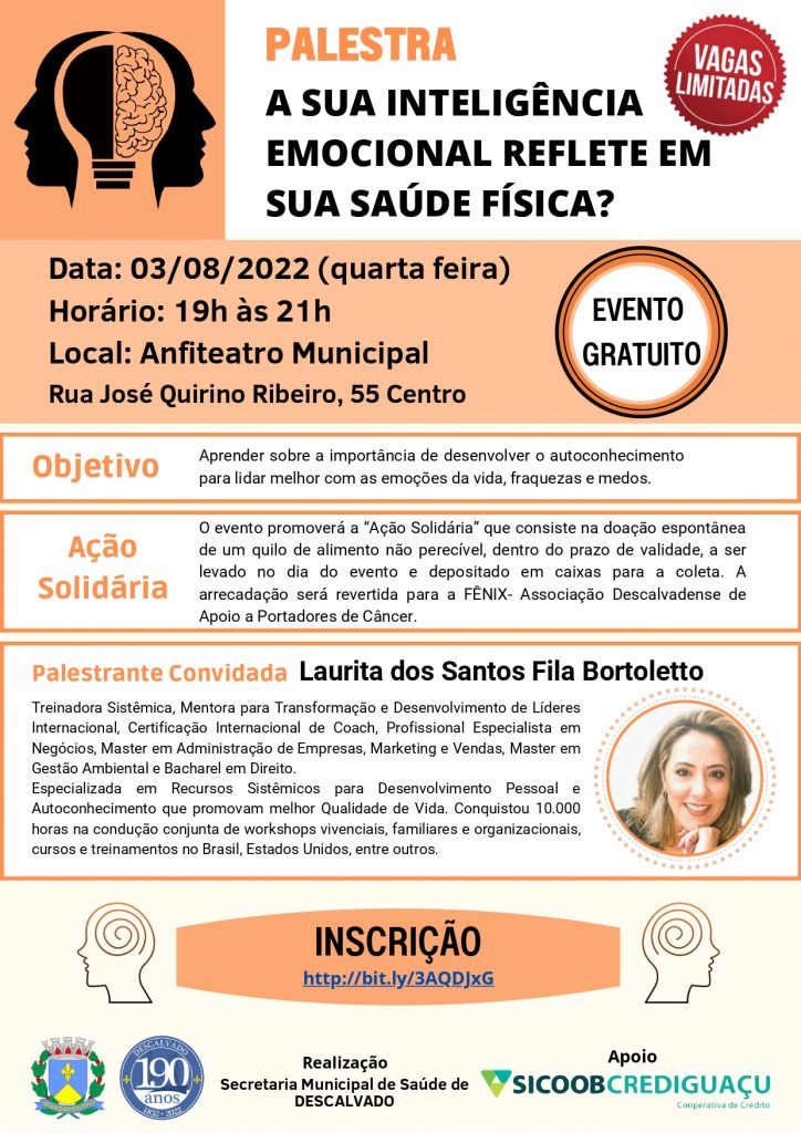 Secretaria de Saúde promove palestra sobre inteligência emocional