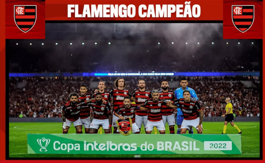 FLAMENGO É CAMPEÃO DA COPA DO BRASIL