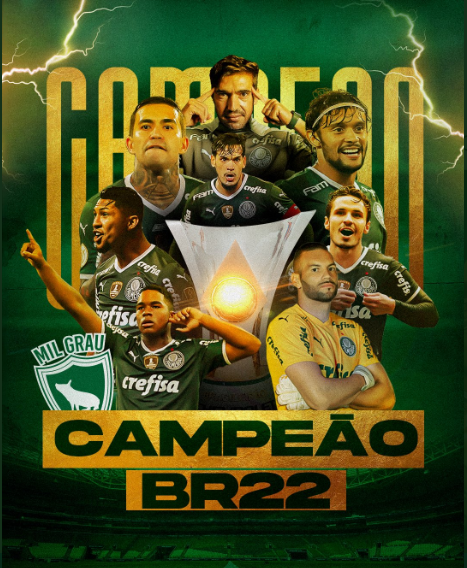 Palmeiras se consagra Campeão Brasileiro 2022