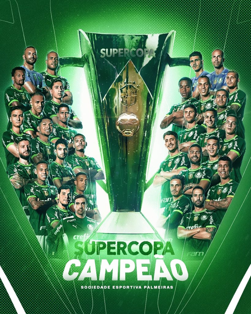 O Palmeiras é Campeão da Supercopa do Brasil