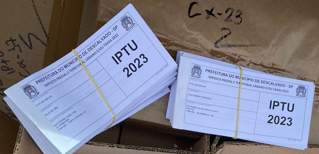 Carnês de IPTU e ISSQN estão disponíveis na Tributação e no site
