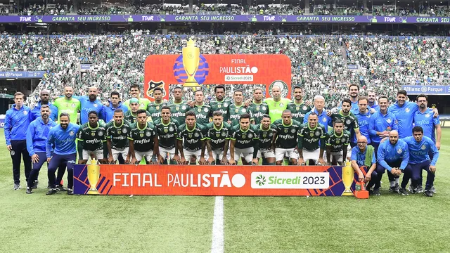 O Palmeiras é Campeão Paulista após goleada sobre o Água Santa