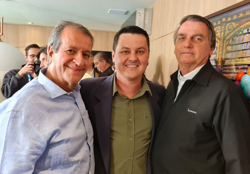 Vice-prefeito Diego da Global participa de encontro com Governador Tarcísio e lideranças do PL