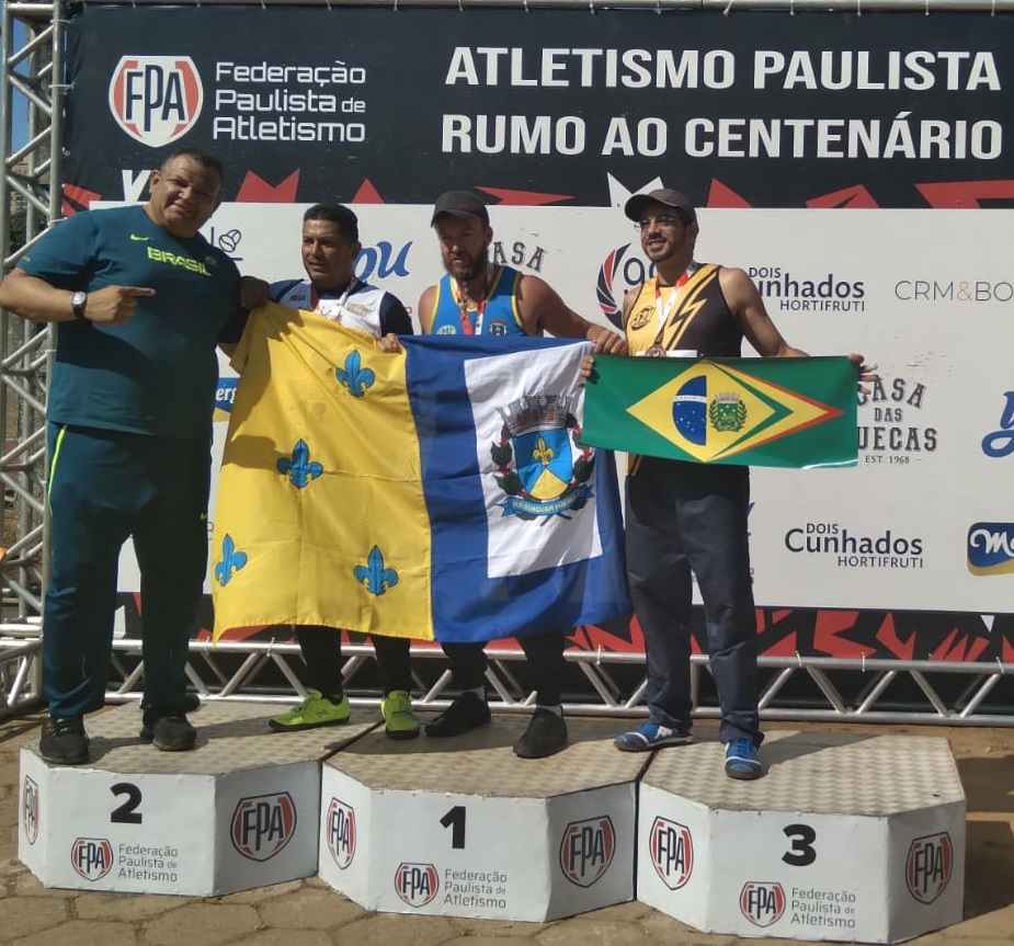 Atleta de Descalvado conquista medalha de ouro em arremesso de disco