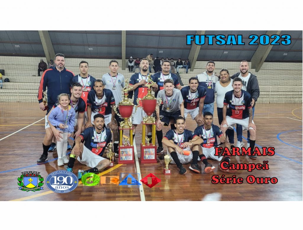 Estão abertas as inscrições para o Campeonato Municipal de Futsal 2024