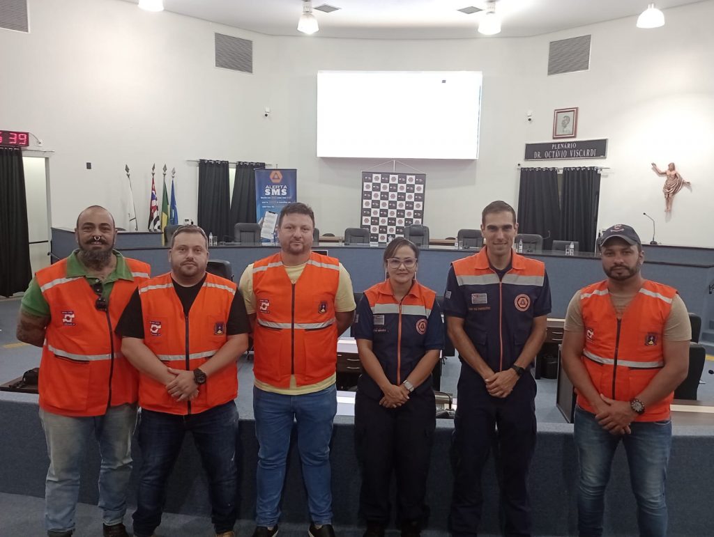 Descalvado participa do treinamento Operação São Paulo Sempre Alerta da Defesa Civil do Estado