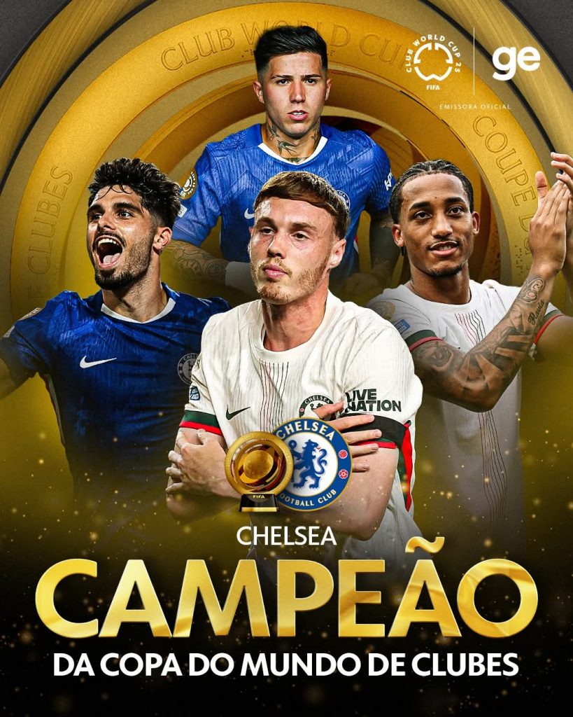 Chelsea domina PSG na final e conquista a primeira edição da nova Copa do Mundo de Clubes