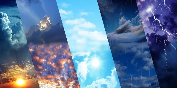 Semana começa com alerta de tempestades em Descalvado; clima esquenta a partir de quarta-feira